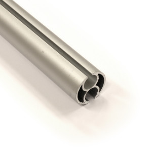 Alumiini-profiili, Ø28mm, 2050mm