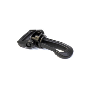 Muovihaka, musta, 5kpl/pss