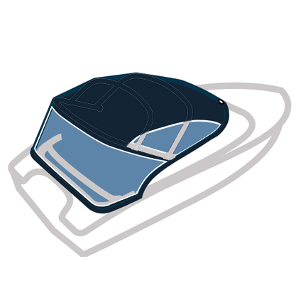 FLIPPER 666 HT -96-08 venekuomu 5049 / ei kaaria, tummanharmaa