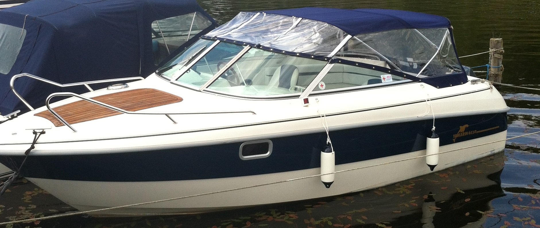 YAMARIN 6110 BR/DC -99-02 venekuomu / ei kaaria, kapteeninsininen