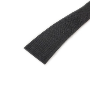 Tarranauha 20mm, kova puoli, musta