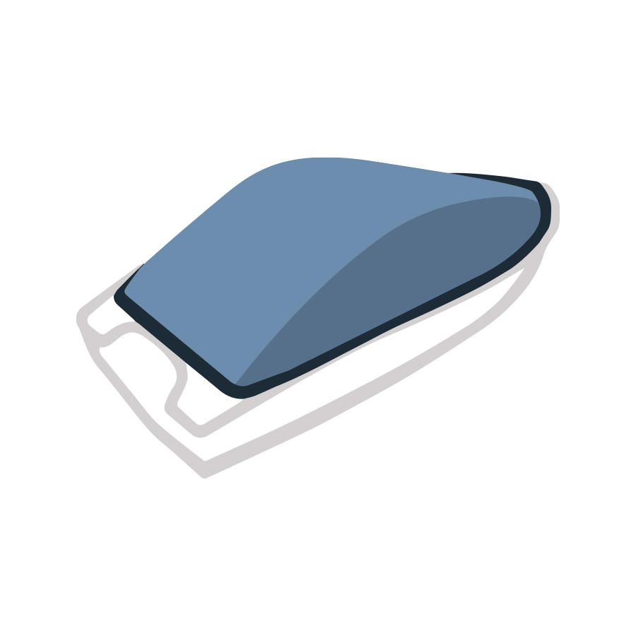 Buster M -04-10 sivupulpetti satamapeite, harmaa pvc