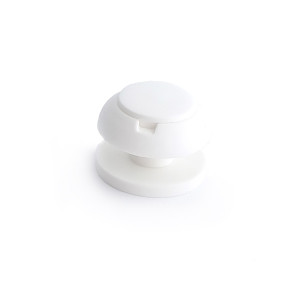 Tuulilasin kiinnikenasta 3 mm pohjalla, valkoinen, 10 kpl/pss